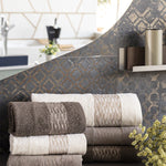 Neith Asciugamani 3+3 in Spugna Jacquard Tanit - Biancheria da sogno Pedata
