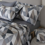 Neith Completo Letto Matrimoniale in Raso Robby - Biancheria da sogno Pedata
