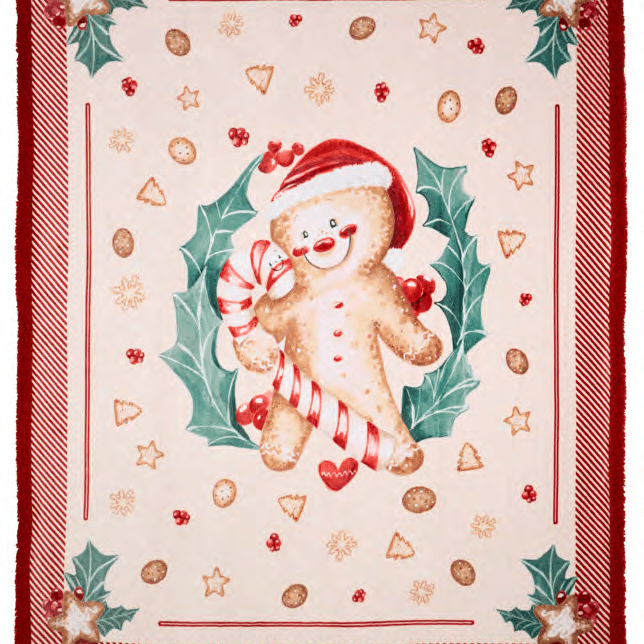 Nuvole di Stoffa Plaid con Scatola 130x160cm - Delicious - Biancheria da sogno Pedata