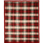 Nuvole di Stoffa Plaid con Scatola 130x160cm - Tartan - Biancheria da sogno Pedata