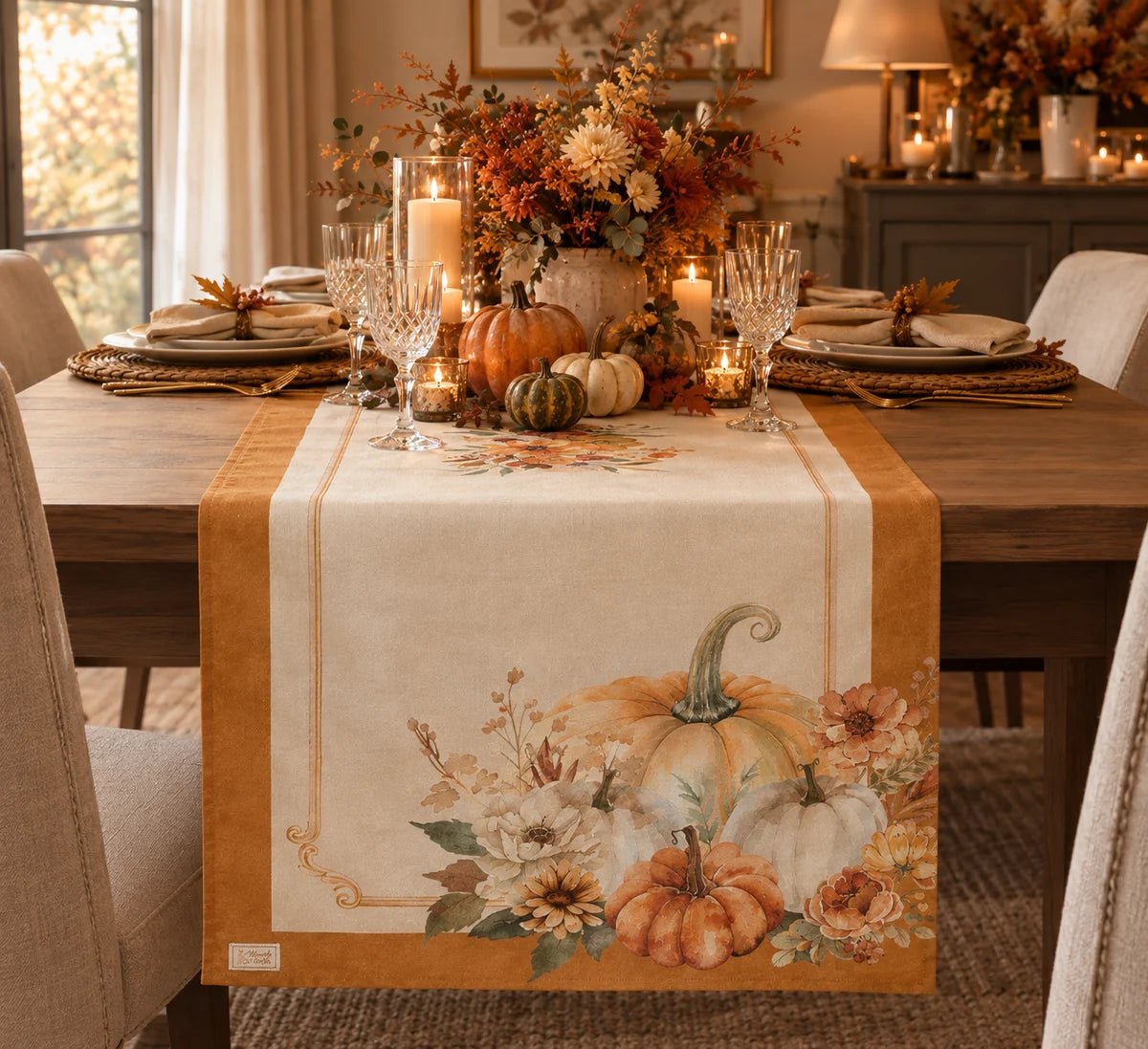 Nuvole Di Stoffa Runner 50x150Cm Racconti D'Autunno - Biancheria da sogno Pedata