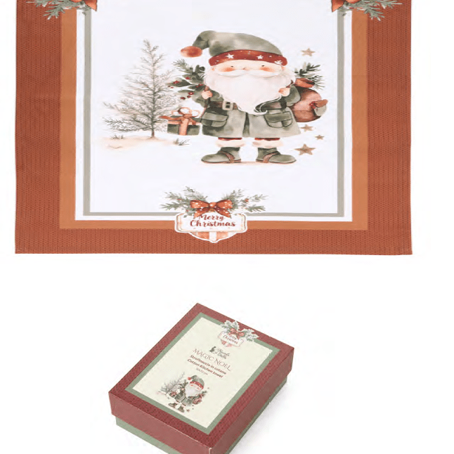 Nuvole Di Stoffa Strofinaccio 50x70CM Magic Noel - Biancheria da sogno Pedata