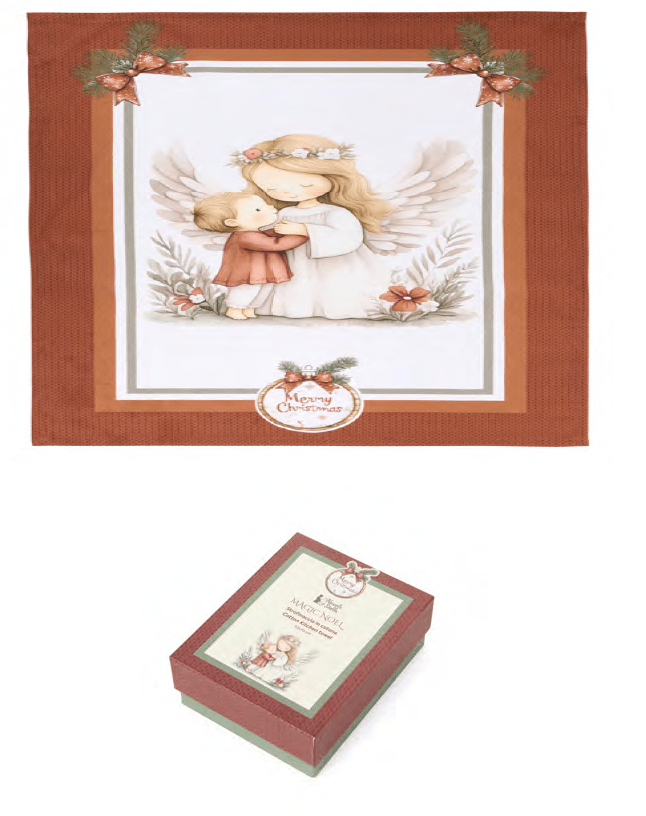 Nuvole Di Stoffa Strofinaccio 50x70CM Magic Noel - Biancheria da sogno Pedata