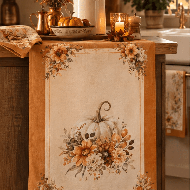 Nuvole Di Stoffa Strofinaccio 50x70CM Racconto D'Autunno - Biancheria da sogno Pedata