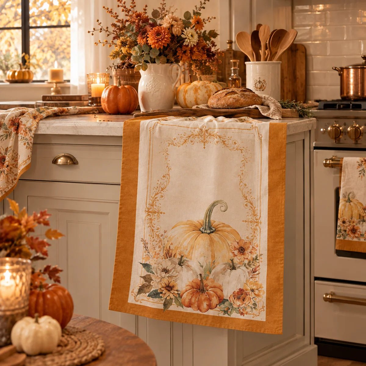 Nuvole Di Stoffa Strofinaccio 50x70CM Racconto D'Autunno - Biancheria da sogno Pedata