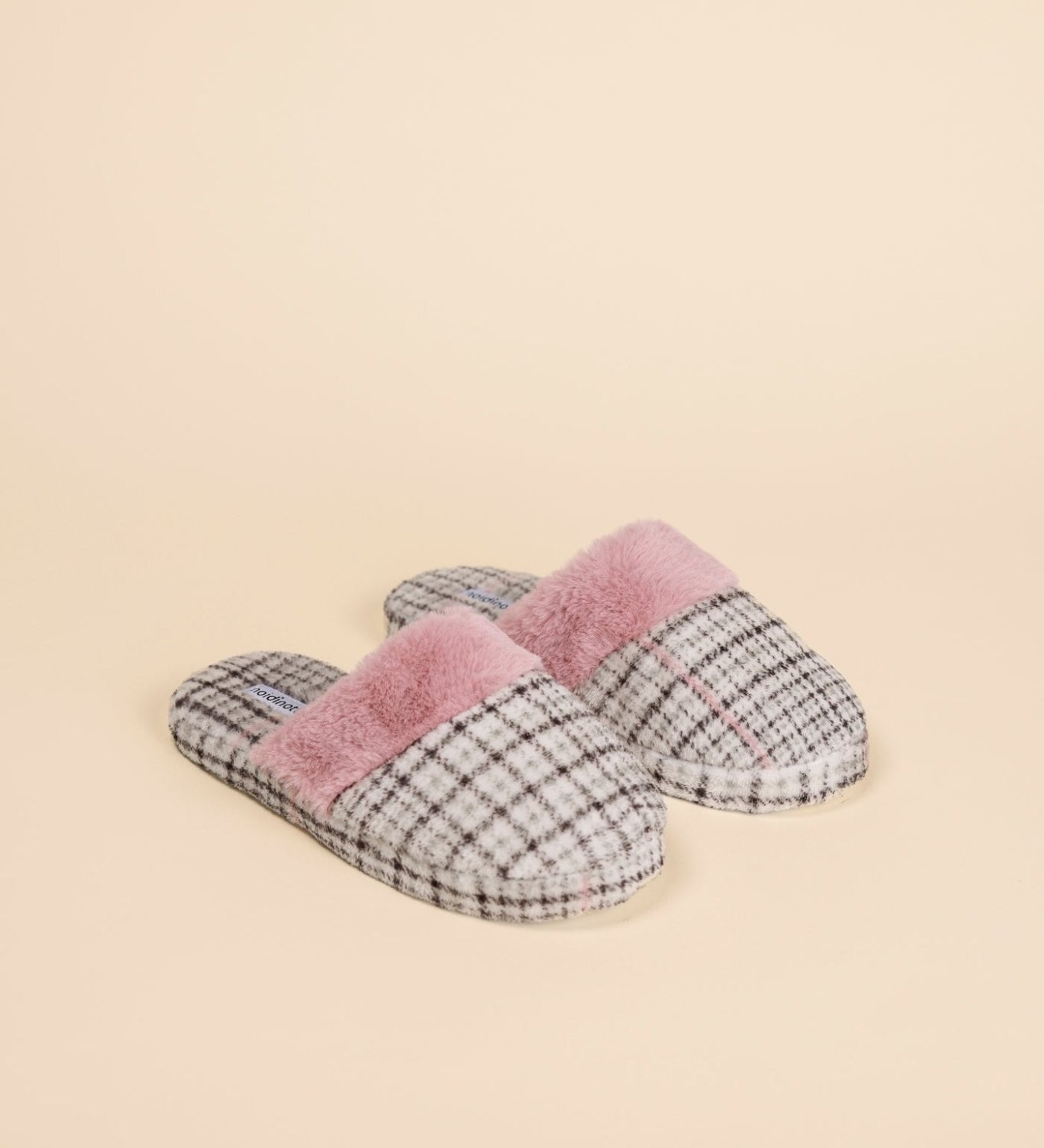 Pantofole Donna in Ciniglia Noi Di Notte PF3103 - Biancheria da sogno Pedata