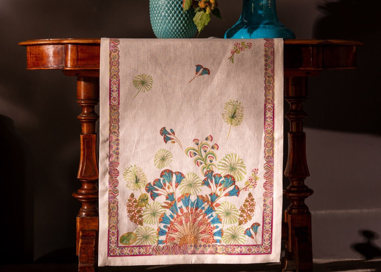 Papyro Runner Tessitura Toscana 45x170 - Biancheria da sogno Pedata