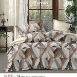 Parure Copripiumino Matrimoniale GFFerrari Elite - Biancheria da sogno Pedata