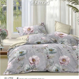 Parure Copripiumino Matrimoniale GFFerrari Elite - Biancheria da sogno Pedata