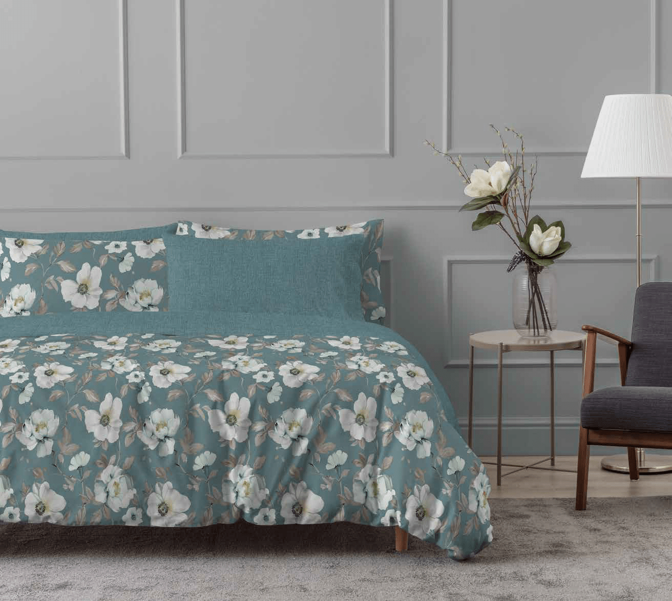 Parure Copripiumino Matrimoniale Linea Oro Cleris - Biancheria da sogno Pedata