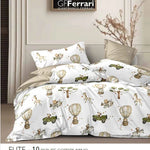 Parure Copripiumino Singolo GFFerrari Elite - Biancheria da sogno Pedata