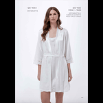 Parure Donna Andra in Raso 9887 - Biancheria da sogno Pedata