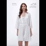 Parure Donna Andra in Raso 9887 - Biancheria da sogno Pedata