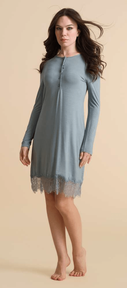 Pepita Camicia Serafino in Viscosa Electra 5120 - Biancheria da sogno Pedata