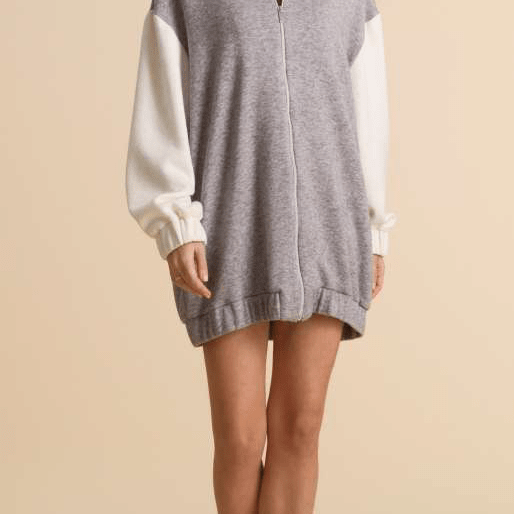 Pepita Cardigan con Zip in Viscosa Mimi 5042 - Biancheria da sogno Pedata