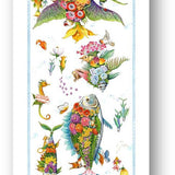 Pesciflora Runner Tessitura Toscana 45x170 - Biancheria da sogno Pedata