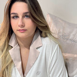 Pigiama Aperto Con Collo Blumarine Incanto - Biancheria da sogno Pedata