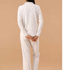 Pigiama Aperto Donna MaryHome 6P85022 - Biancheria da sogno Pedata