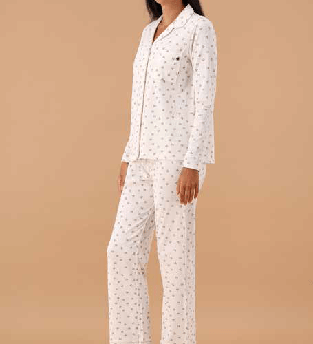 Pigiama Aperto Donna MaryHome 6P85022 - Biancheria da sogno Pedata