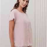 Pigiama Aperto Donna M/M P/L Andra 9934 - Biancheria da sogno Pedata