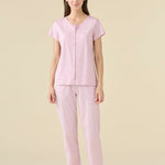 Pigiama Aperto Donna M/M P/L Noi Di Notte FA9514 - Biancheria da sogno Pedata