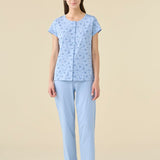 Pigiama Aperto Donna M/M P/L Noi Di Notte FA9520 - Biancheria da sogno Pedata