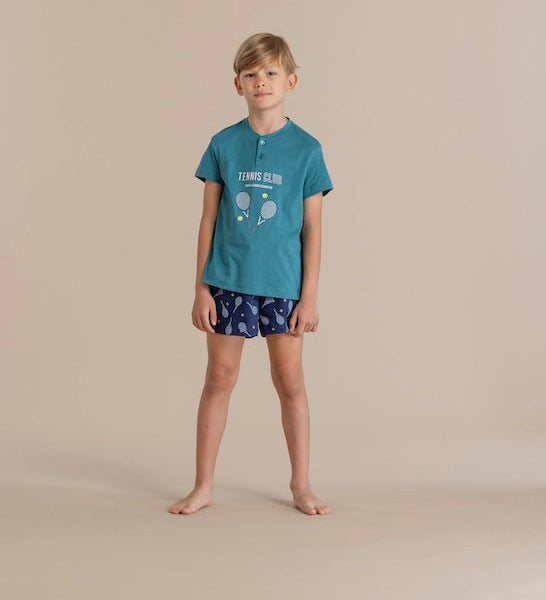 Pigiama Bambino Noi di Notte FE2491 - Biancheria da sogno Pedata