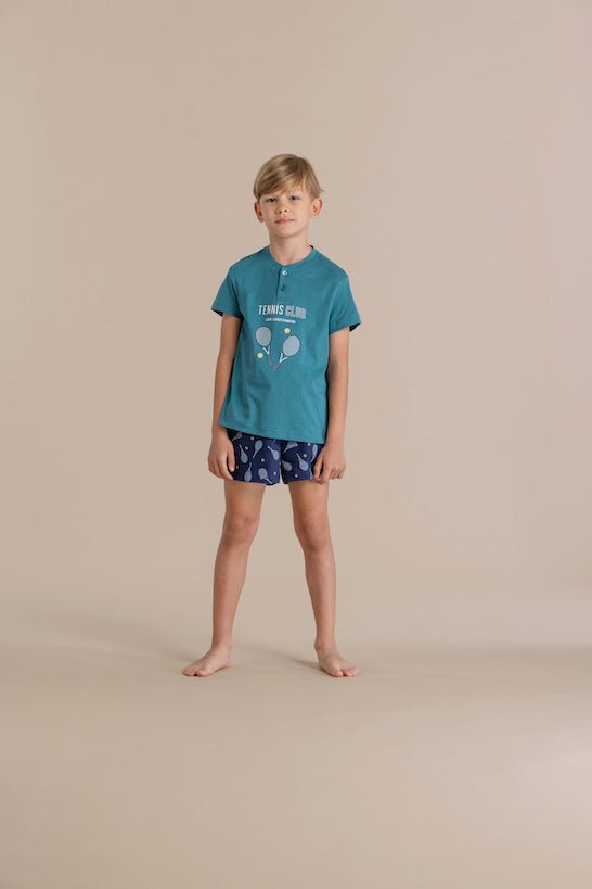 Pigiama Bambino Noi di Notte FE2491 - Biancheria da sogno Pedata