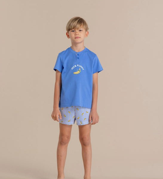 Pigiama Bambino/a Noi di Notte FE2521 - Biancheria da sogno Pedata