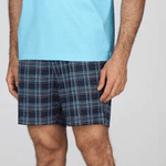 Pigiama Corto Girocollo Cotone Uomo Julipet JAC485 - Biancheria da sogno Pedata