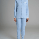 Pigiama Donna Aperto Caldo Cotone Ragno DR57N7 - Biancheria da sogno Pedata