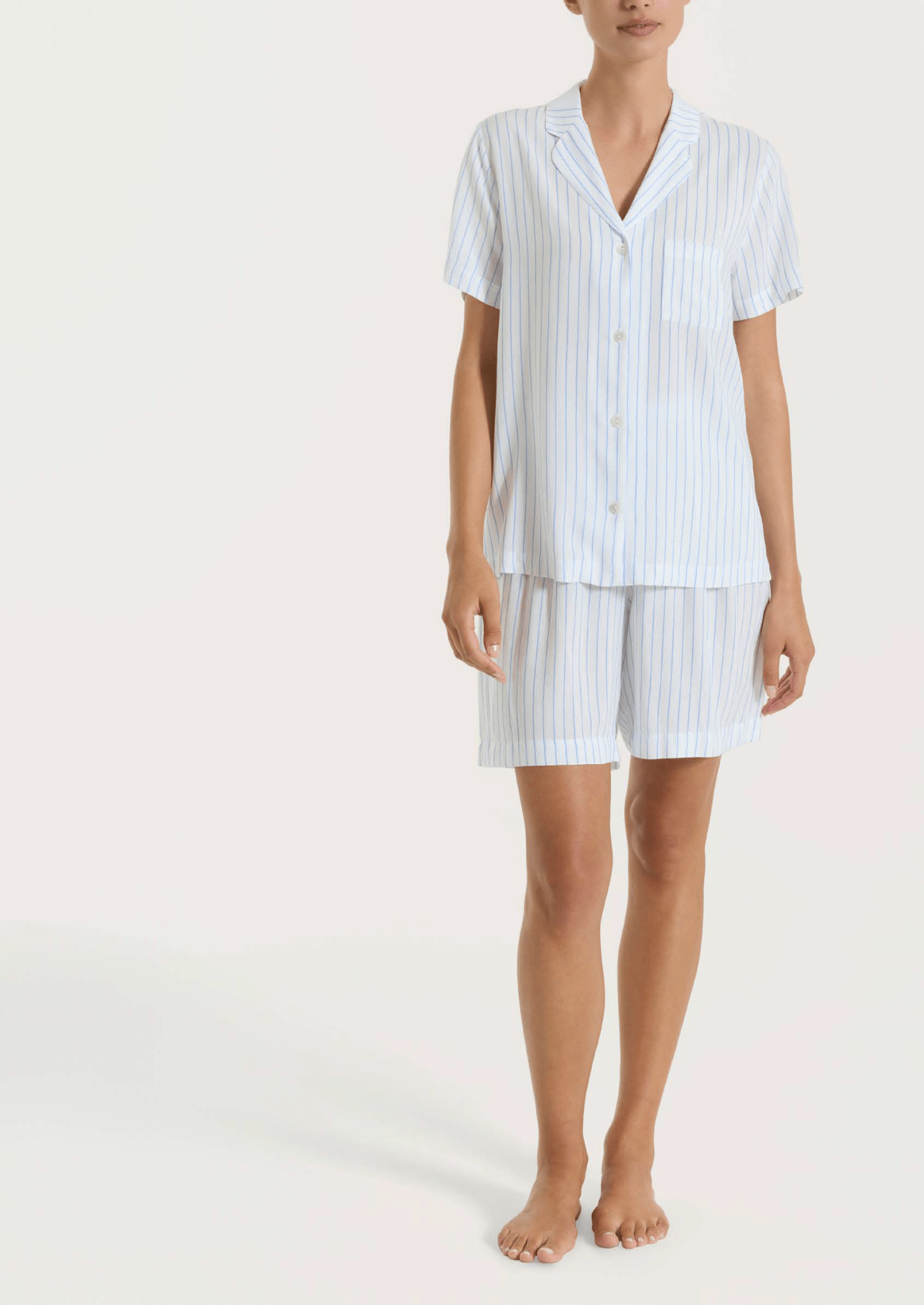 Pigiama Donna Aperto Corto Ragno DT31NH - Biancheria da sogno Pedata