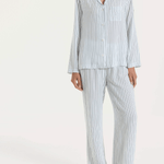 Pigiama Donna Aperto Lungo Ragno DT31N7 - Biancheria da sogno Pedata
