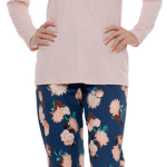 Pigiama Donna Caldo Cotone B&B 25230 - Biancheria da sogno Pedata