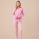 Pigiama Donna Caldo Cotone Felpato FA9273AS - Biancheria da sogno Pedata