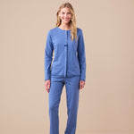 Pigiama Donna Caldo Cotone Noi di Notte FA9437AS - Biancheria da sogno Pedata