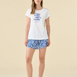 Pigiama Donna Cotone M/C P/C Noi DI Notte FA9583 - Biancheria da sogno Pedata