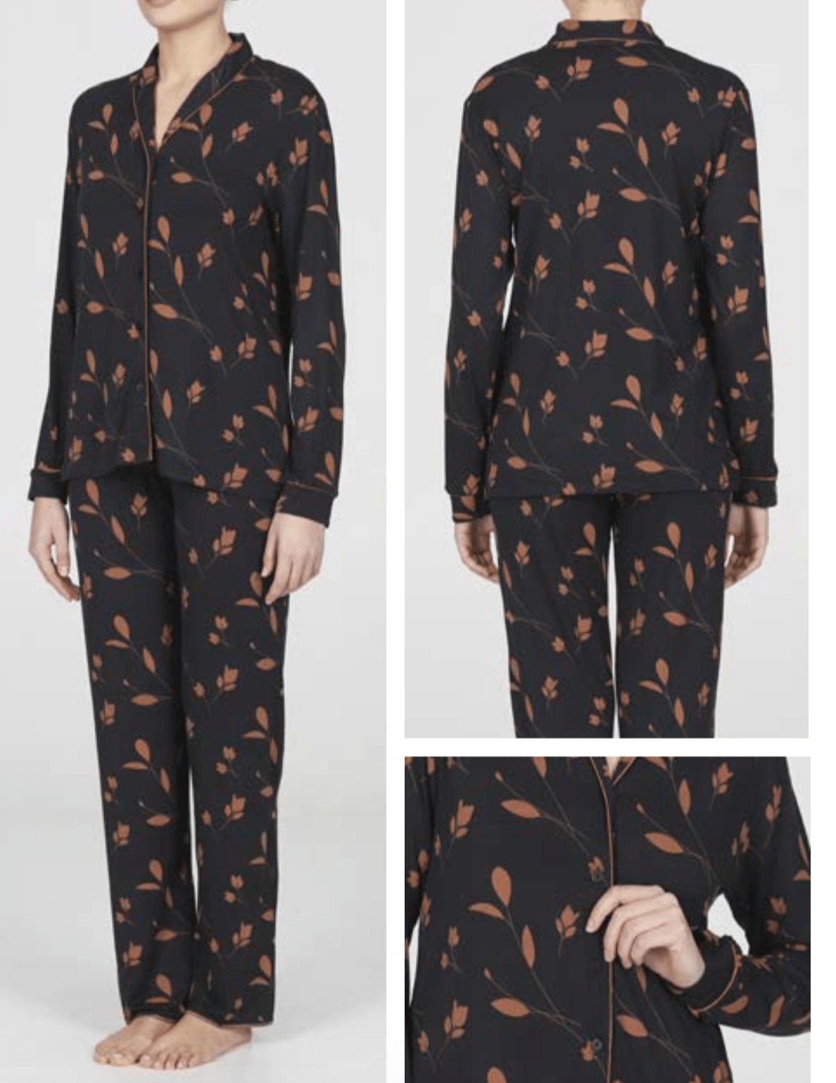 Pigiama Donna Dorina Cardigan Boglietti - Biancheria da sogno Pedata