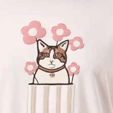 Pigiama Donna Girocollo Caldo Cotone MaryHome 6P85023 - Biancheria da sogno Pedata