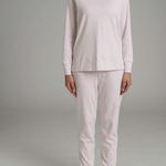 Pigiama Donna Girocollo in Caldo Cotone Ragno DR70NQ - Biancheria da sogno Pedata