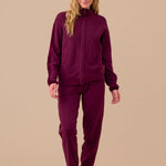 Pigiama Donna in Pile Con Zip Noi Di Notte FA9370 - Biancheria da sogno Pedata