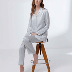 Pigiama Donna In Raso Andra 9883 - Biancheria da sogno Pedata