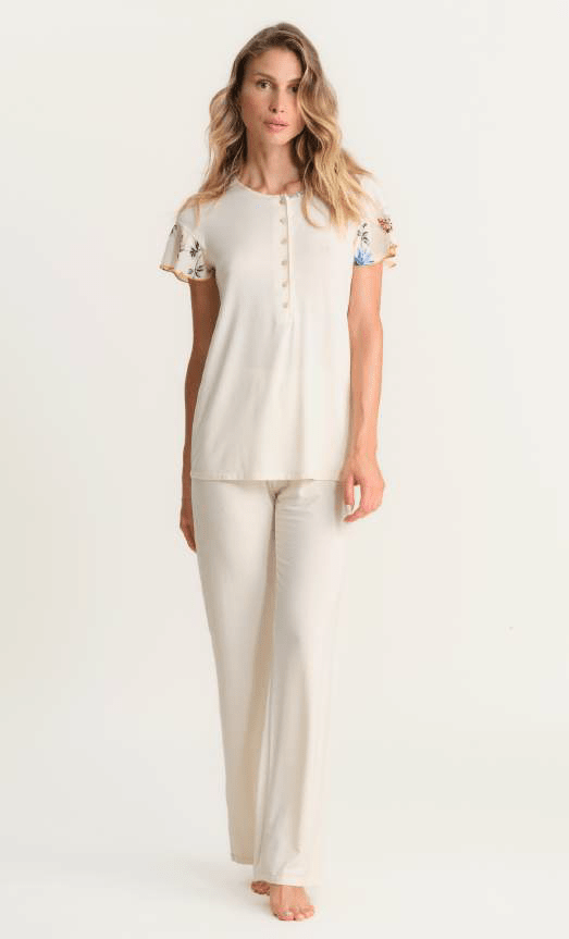 Pigiama Donna M/M P/L Pepita 4021 Agnese - Biancheria da sogno Pedata