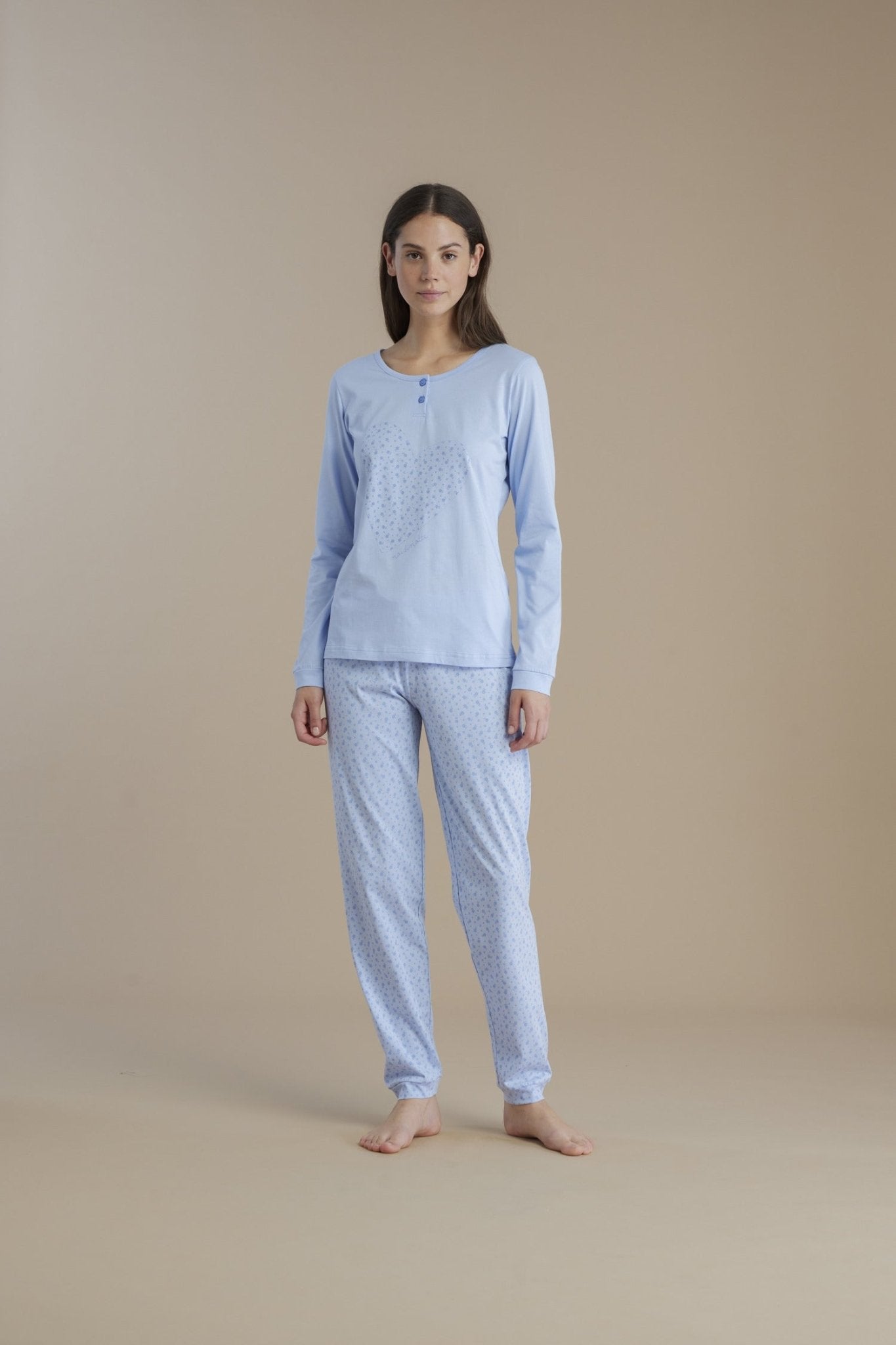 Pigiama Donna Noi di Notte FA9006 - Biancheria da sogno Pedata