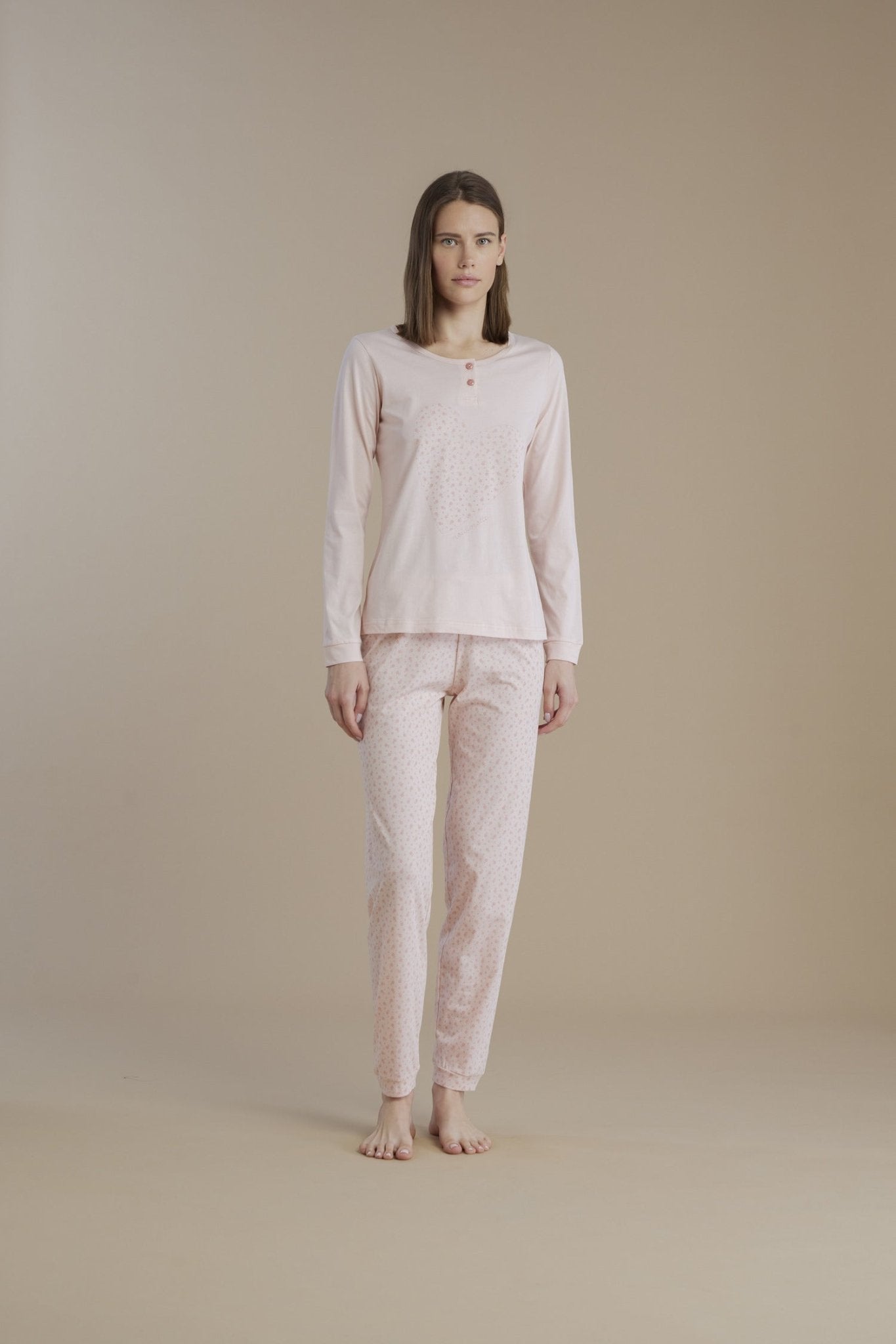 Pigiama Donna Noi di Notte FA9006 - Biancheria da sogno Pedata