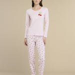 Pigiama Donna Noi di Notte FA9010 - Biancheria da sogno Pedata