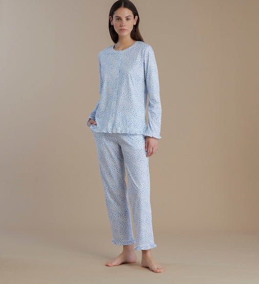 Pigiama Donna Noi di Notte FA9023 - Biancheria da sogno Pedata