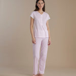 Pigiama Donna Noi di Notte FA9031 - Biancheria da sogno Pedata