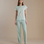 Pigiama Donna Noi di Notte FA9031 - Biancheria da sogno Pedata