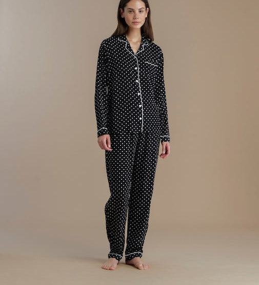 Pigiama Donna Noi di Notte FA9048 - Biancheria da sogno Pedata